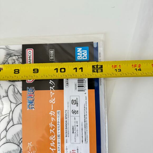 3 One Piece Anime Ichiban Kuji Visual Art Sheet Clear File Poster - Picture 8 of 8